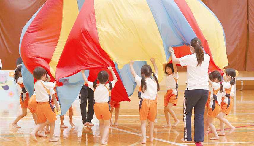 ドレミ福祉会 合同運動会の様子